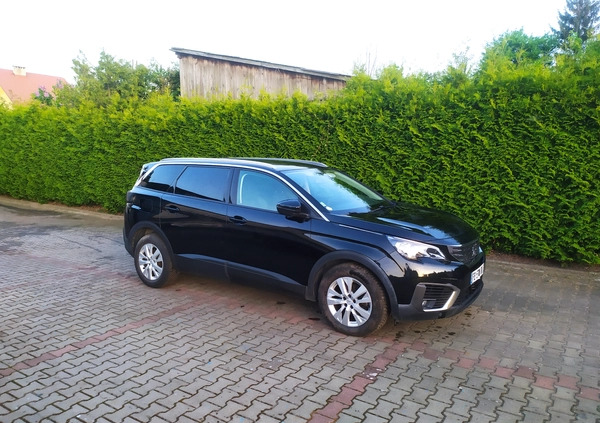 Peugeot 5008 cena 57900 przebieg: 186000, rok produkcji 2018 z Siemiatycze małe 254